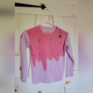 Crewcuts Pink Kids Long Sleeve Shirt